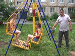 Благоустроили детский уголок